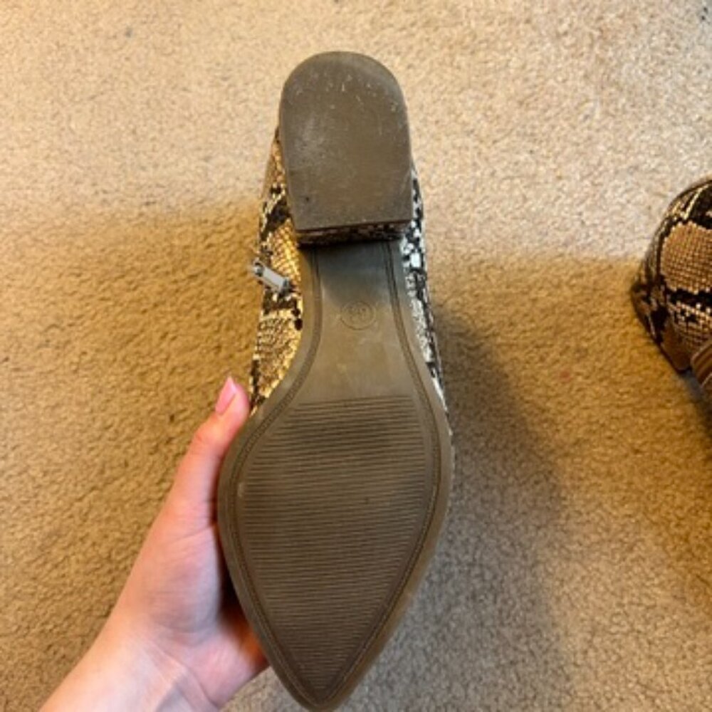 Snake skin booties - Picture 5 of 5
